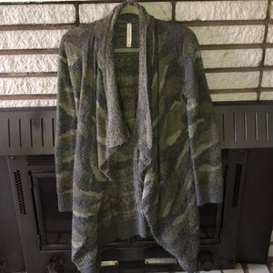 Long Camouflage Sweater